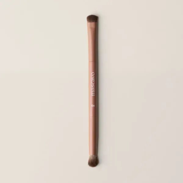 16621 - Pincel de Maquiagem Pro Series 06 Duplo para Detalhes Mascavo